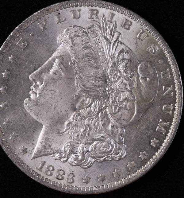 1883-O Morgan Silver Dollar, Mint State Uncirculated Coin, Store #DR0216