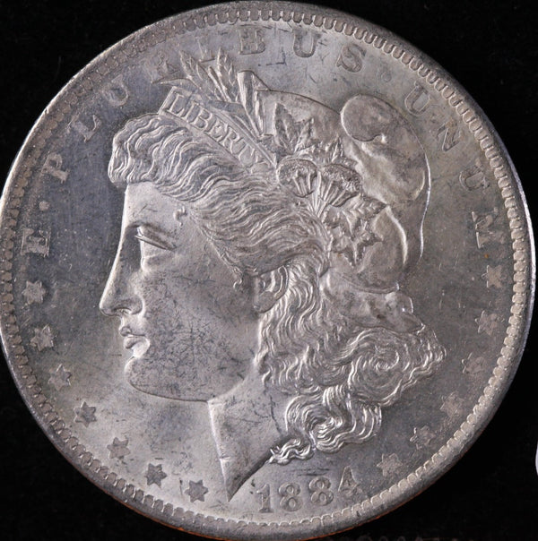1884-O Morgan Silver Dollar, Mint State Uncirculated Coin, Store #DR0221