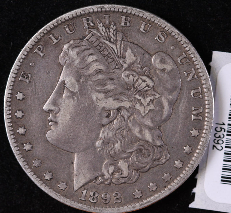 1892-O Morgan Silver Dollar, Circulated Coin, Store