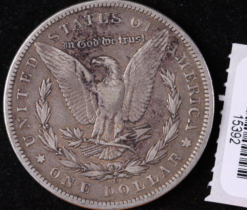1892-O Morgan Silver Dollar, Circulated Coin, Store