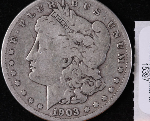 1903-S Morgan Silver Dollar, Affordable Collectible Coin, Store #15397