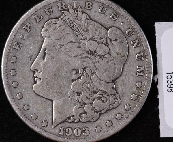 1903-S Morgan Silver Dollar, Affordable Collectible Coin, Store #15398