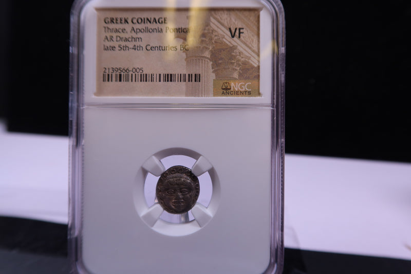 Greek Coinage, Late 5th-4th Centuries, B.C. NGC Certified VF. Store #1