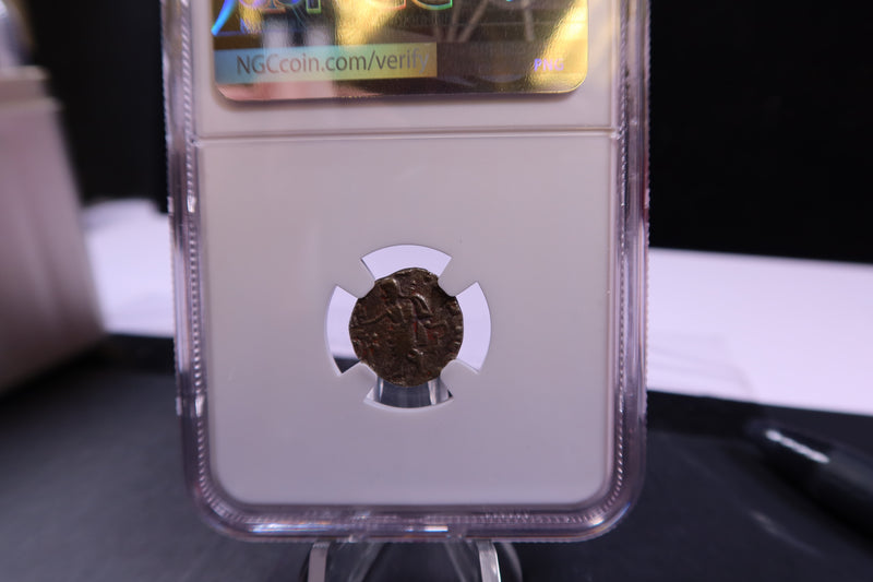 Indo-Scythians, Azes I/II after 58 BC, Drachma,  NGC Certified VF. Store