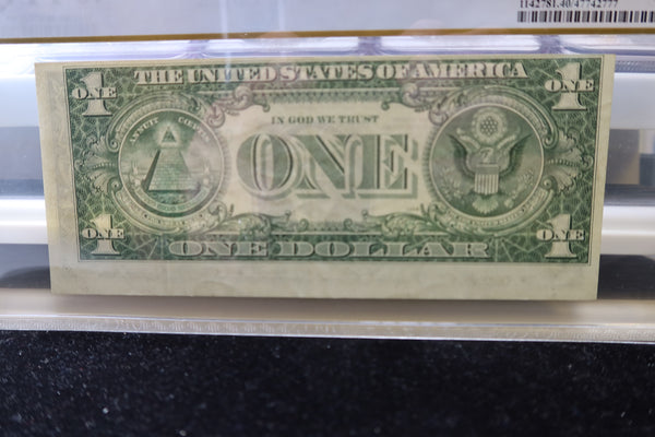 1963 A, Federal Reserve Note, Error Note, Store # 85100