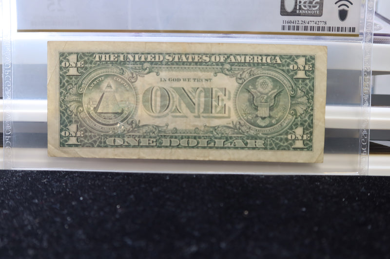 1995, $1 Federal Reserve Note, PCGS Graded, Error Note, Store