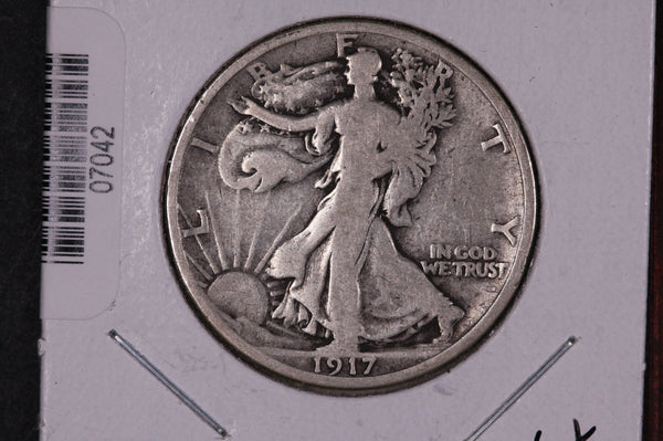 Copy of 1917 Walking Liberty Half Dollar.  Circulated Condition. Store #82407