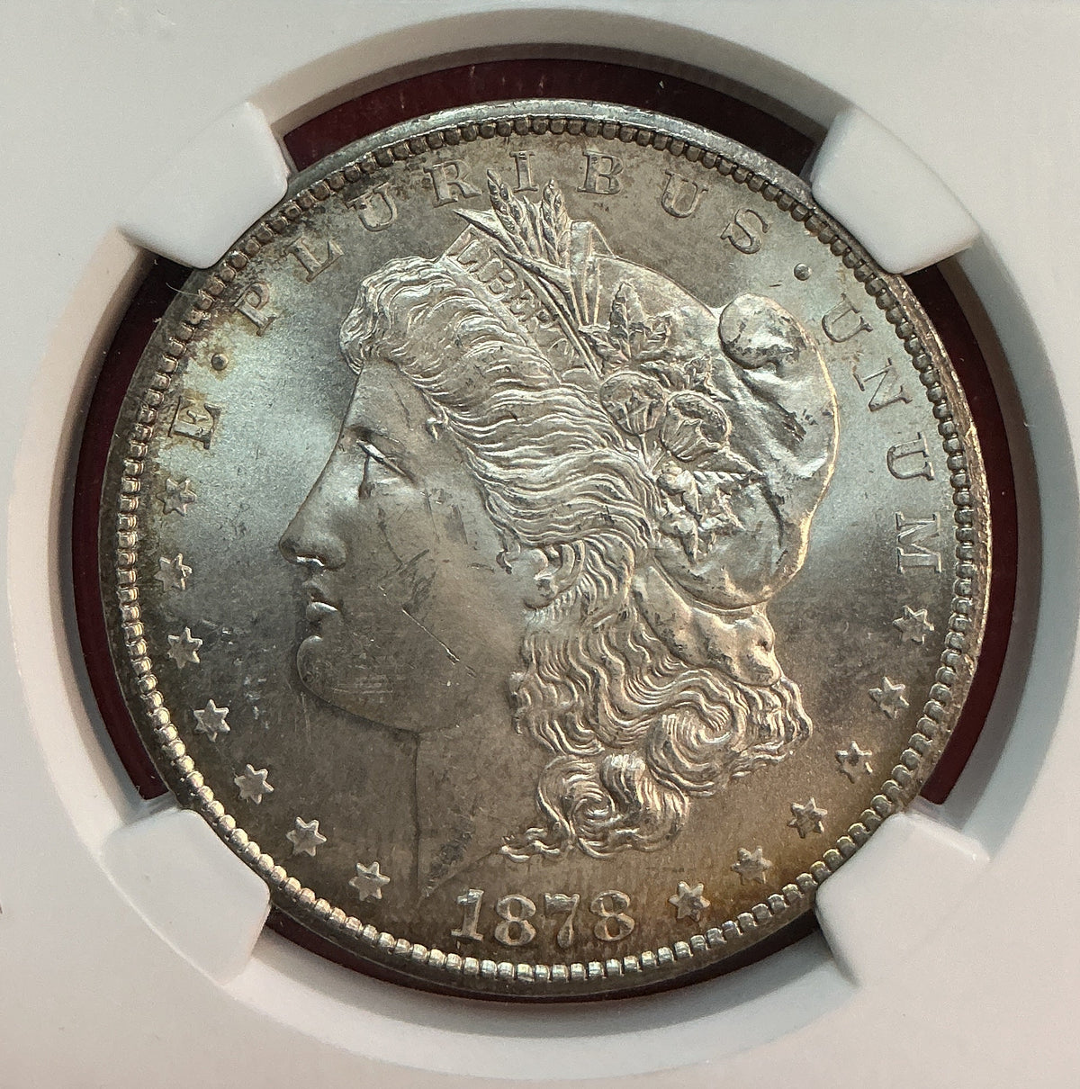 1878-CC Morgan Silver Dollar, NGC MS63, Uncirculated, Store#DR0570