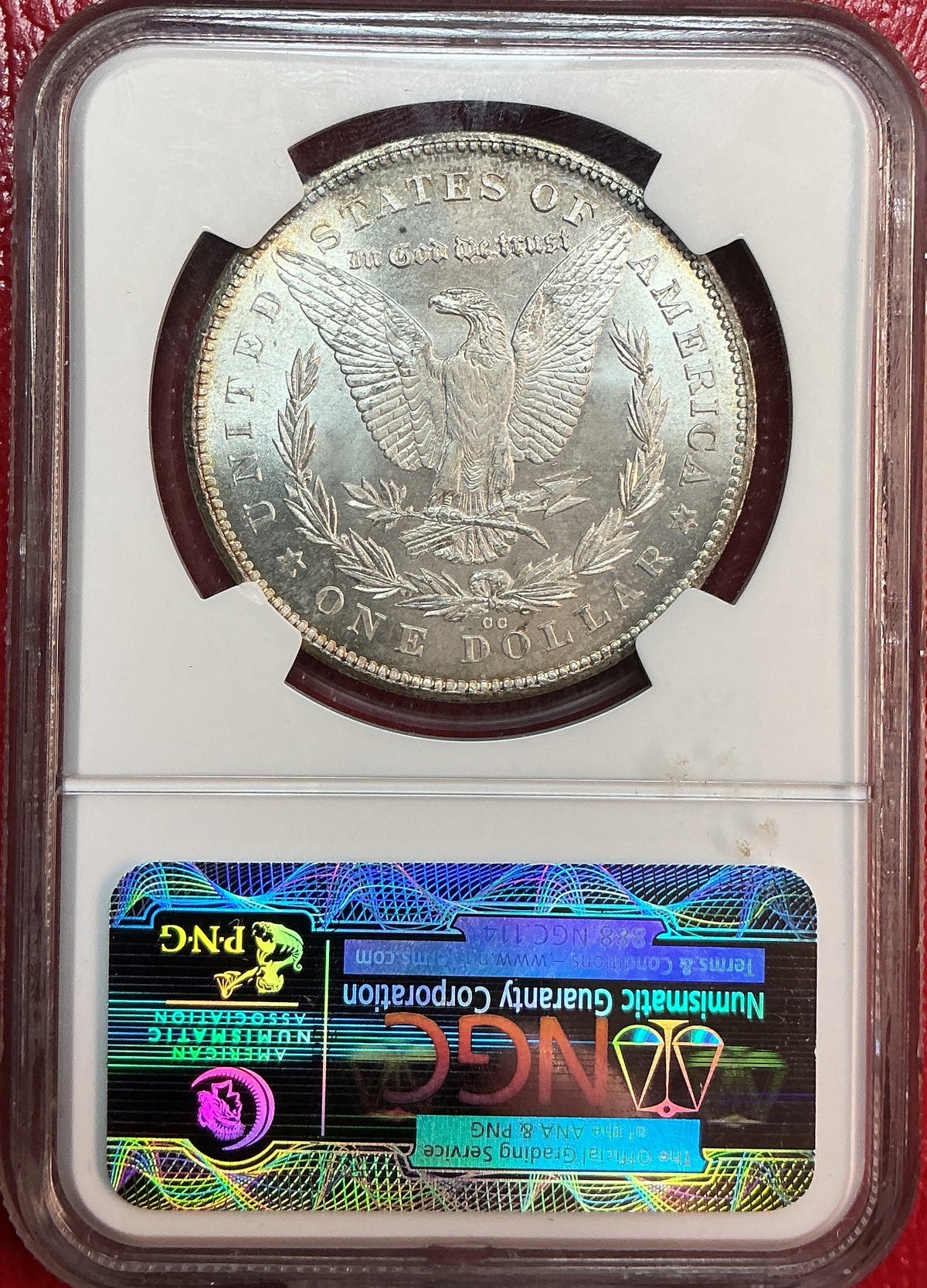 1878-CC Morgan Silver Dollar, NGC MS63, Uncirculated, Store#DR0570