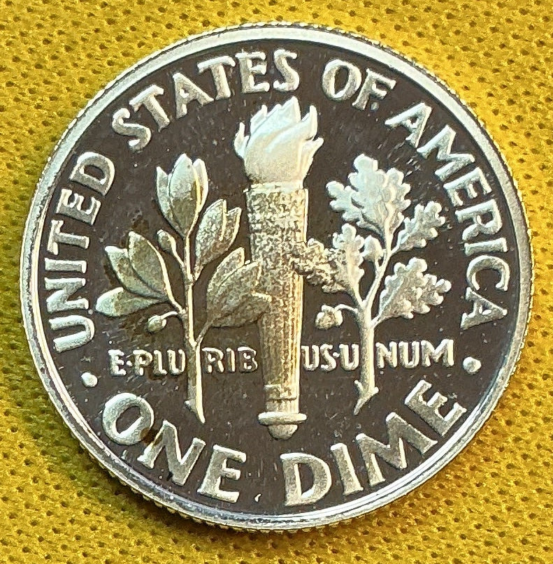 2008-S Roosevelt Silver Dime, Proof Mint State Uncirculated Coin, Store #DE0841