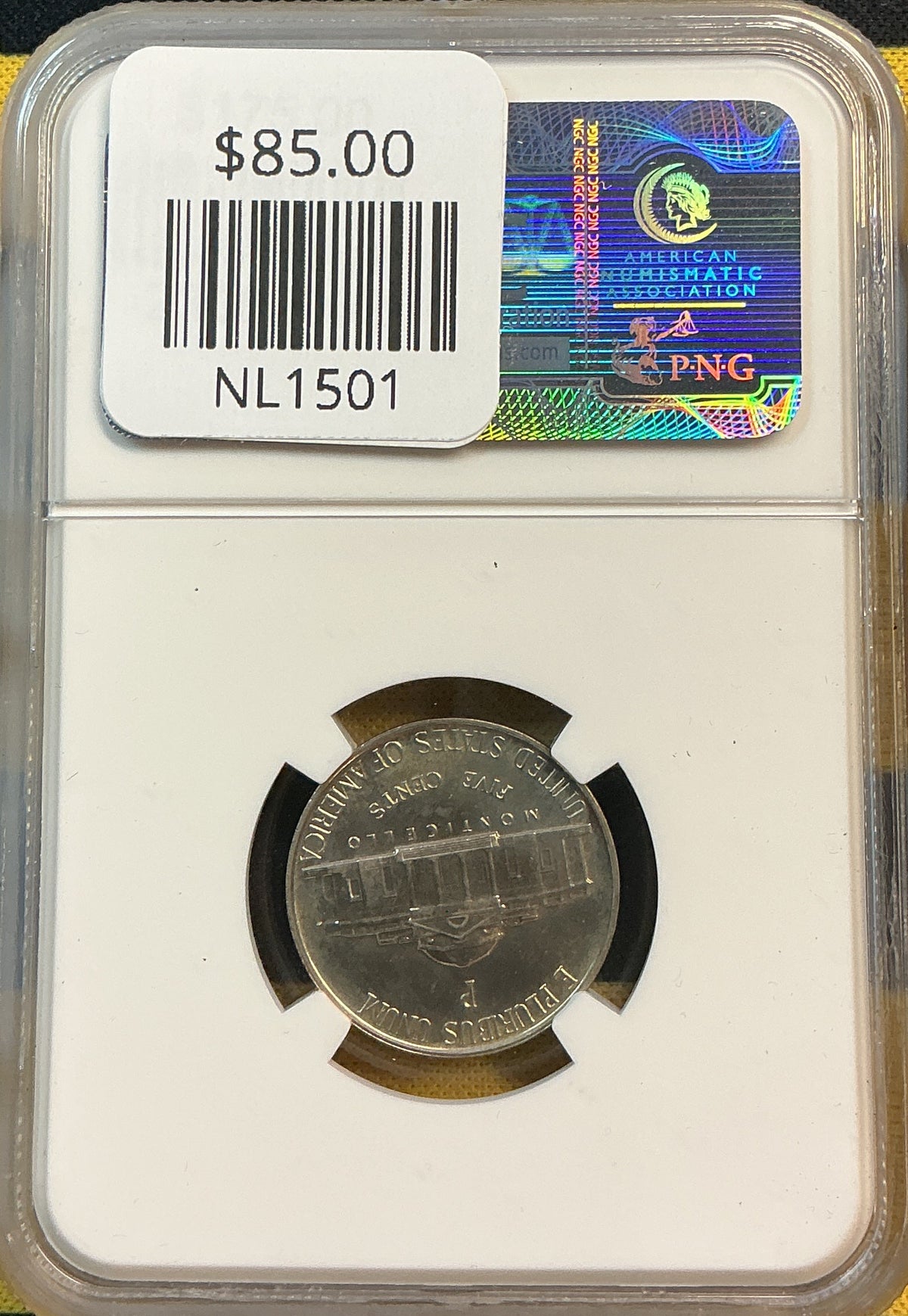 1942-P Jefferson Silver War Nickel, NGC PF-66, Store# NL1501