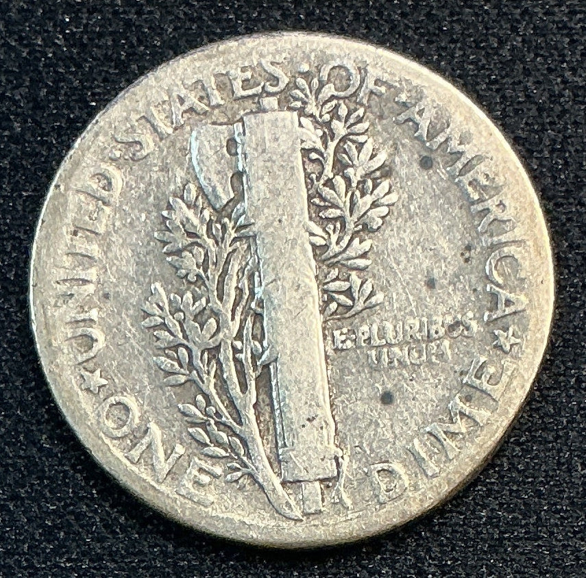 1926 Mercury Dime, Good Circulated Coin, Store #DE1158