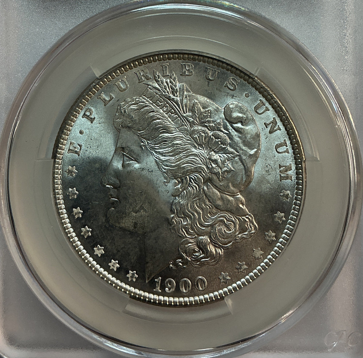 1900 Morgan Silver Dollar, CAC Certified MS-64, Store Sale #GDR094
