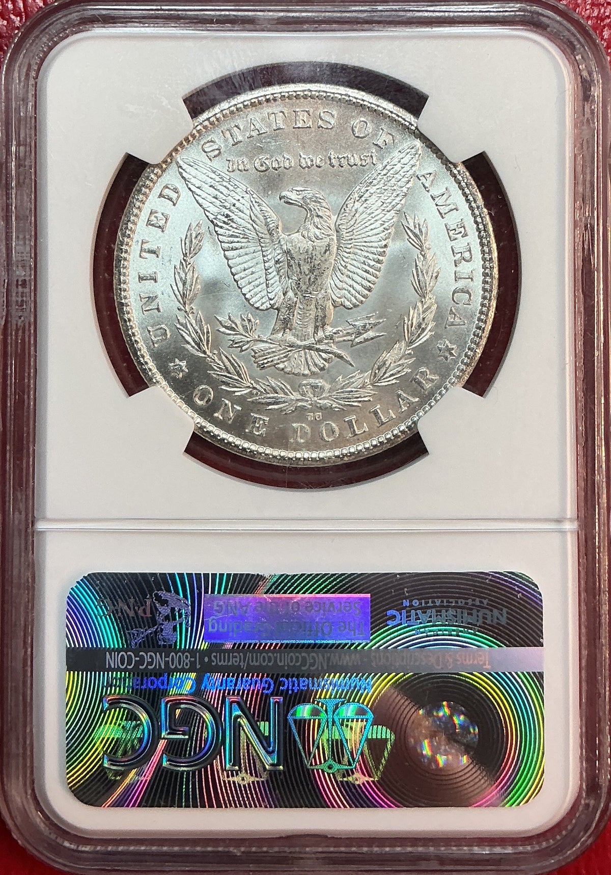 1880-CC Morgan Silver Dollar, NGC MS 63, Store SALE #DR0571
