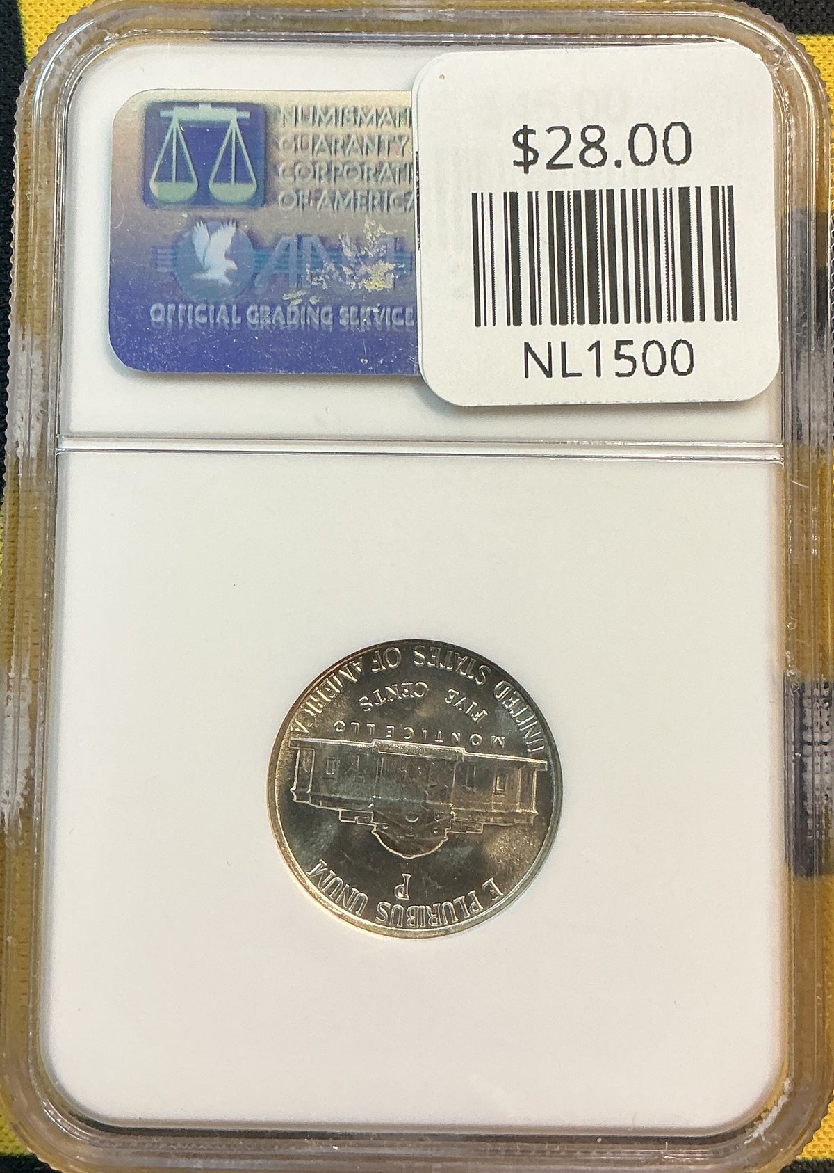 1942-P Jefferson Silver War Nickel, NGC MS-66, Store# NL1500