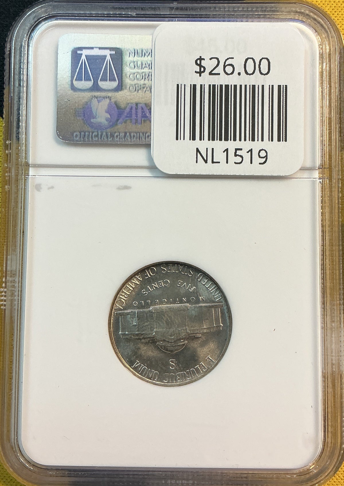 1945-S Jefferson Silver War Nickel, NGC MS-66, Store# NL1519