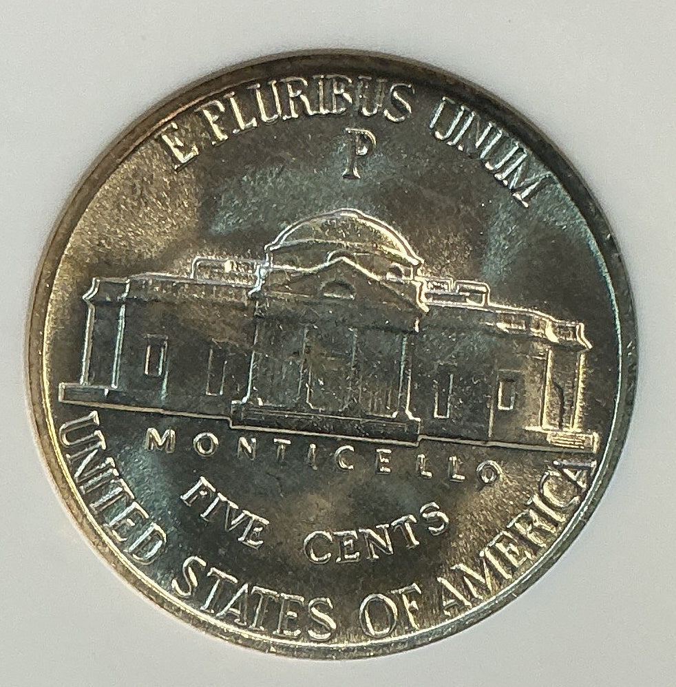 1942-P Jefferson Silver War Nickel, NGC MS-66, Store# NL1500