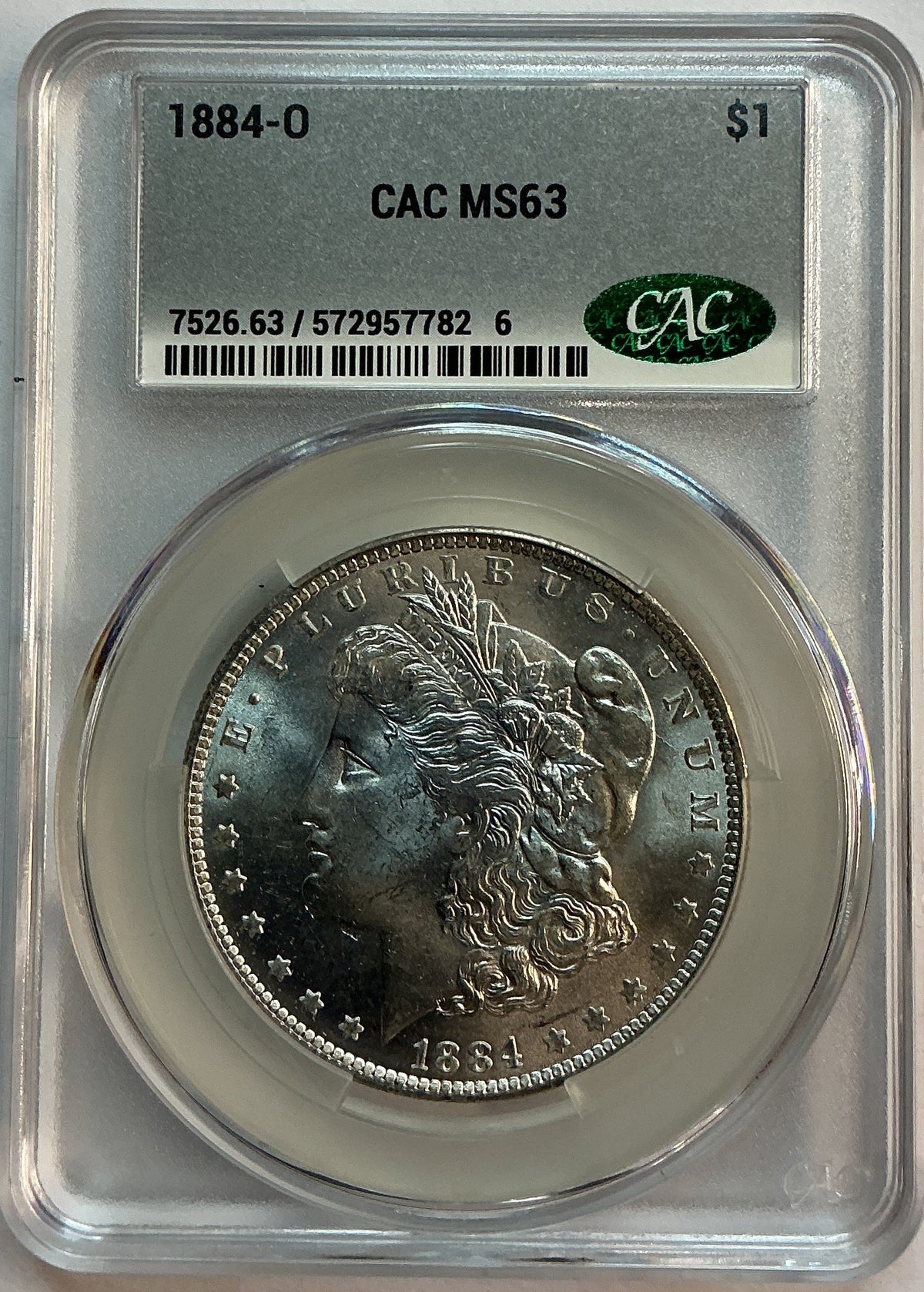 1884-O Morgan Silver Dollar, CAC Certified MS-63, Store Sale #GDR092