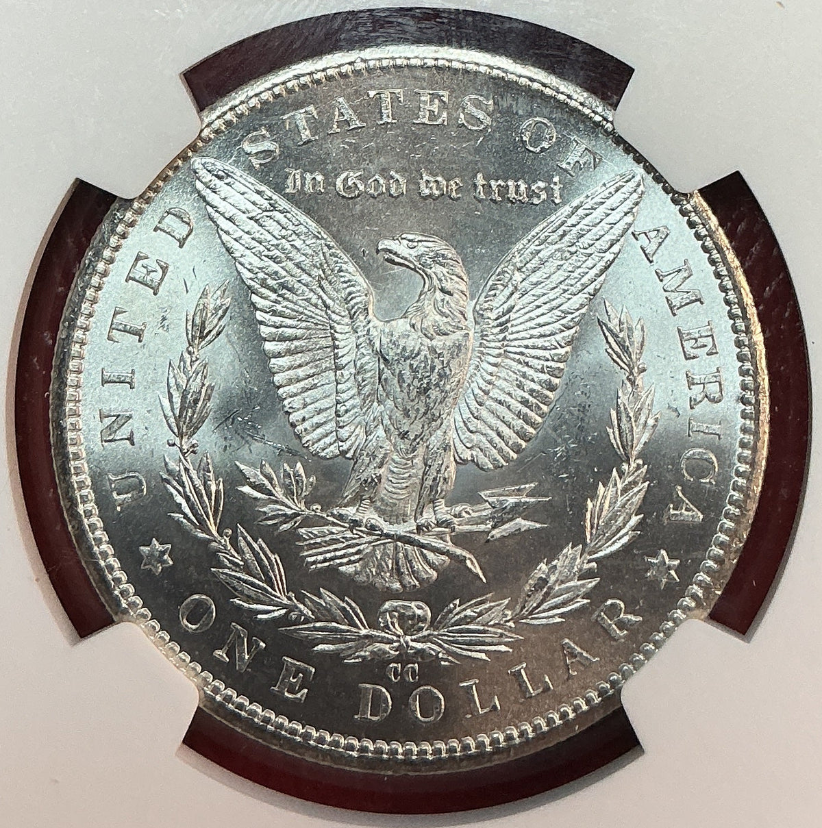 1882-CC Morgan Silver Dollar, NGC MS64, Uncirculated, Store#DR0572