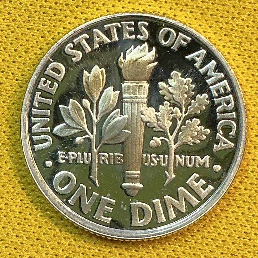 2007-S Roosevelt Silver Dime, Proof Mint State Uncirculated Coin, Store #DE0837