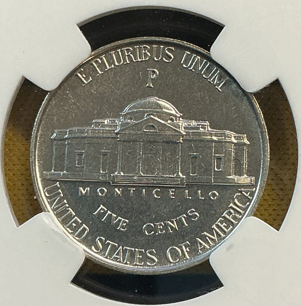 1942-P Jefferson Silver War Nickel, NGC PF-66, Store# NL1502