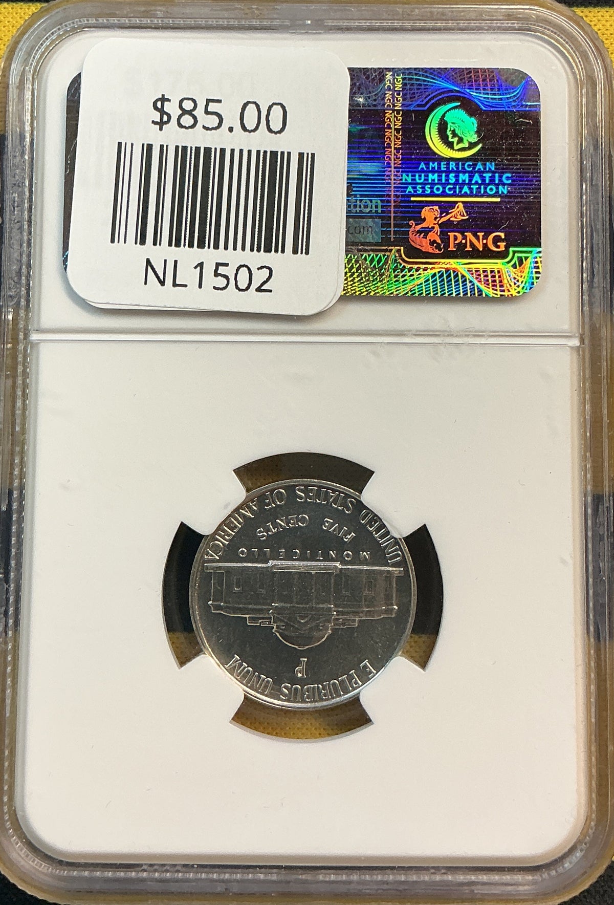 1942-P Jefferson Silver War Nickel, NGC PF-66, Store# NL1502