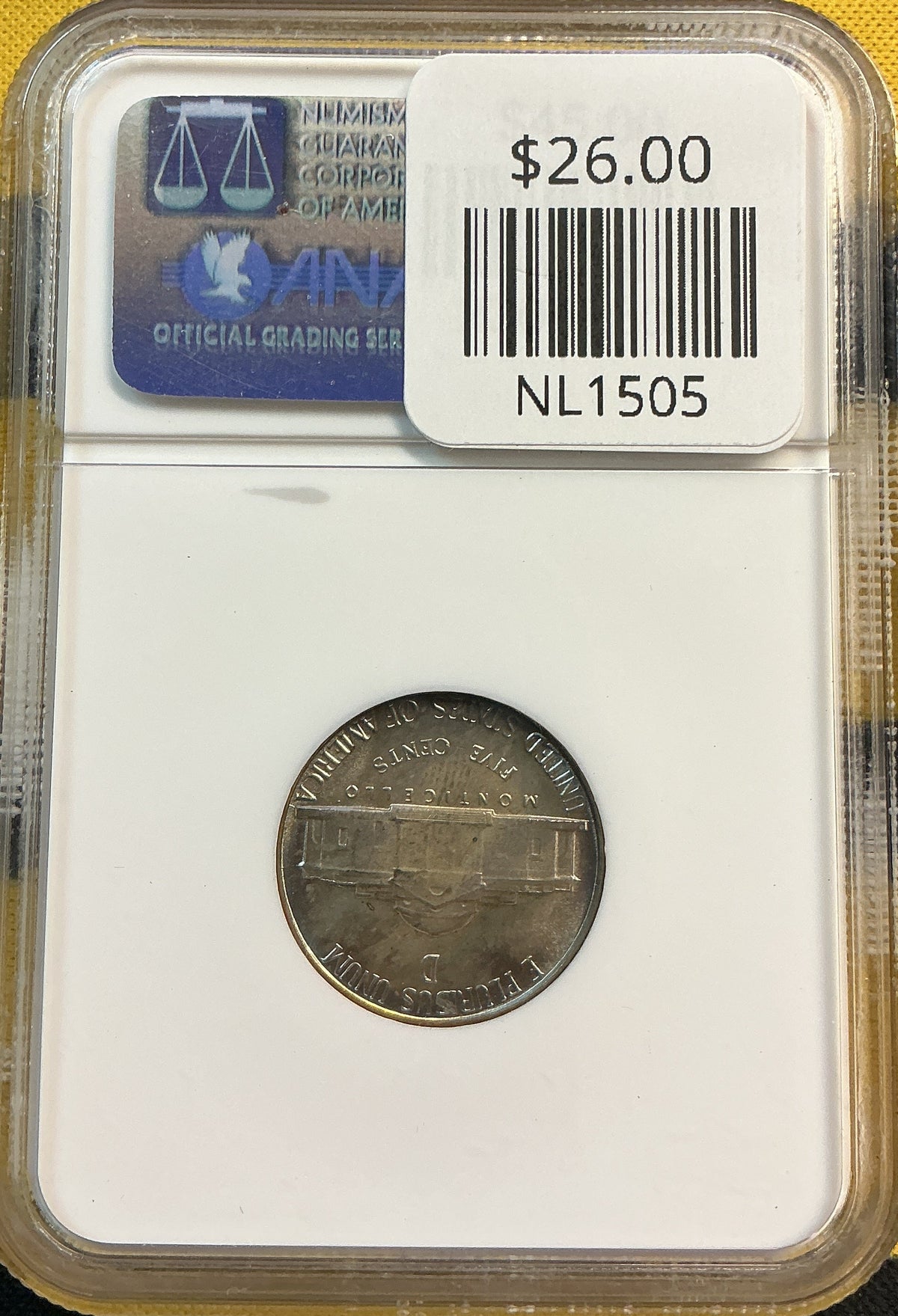 1943-D Jefferson Silver War Nickel, NGC MS-66, Store# NL1505