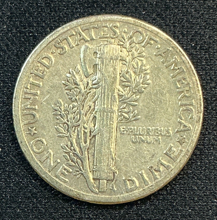 1936 Mercury Dime, Fine Circulated Coin, Store #DE1221