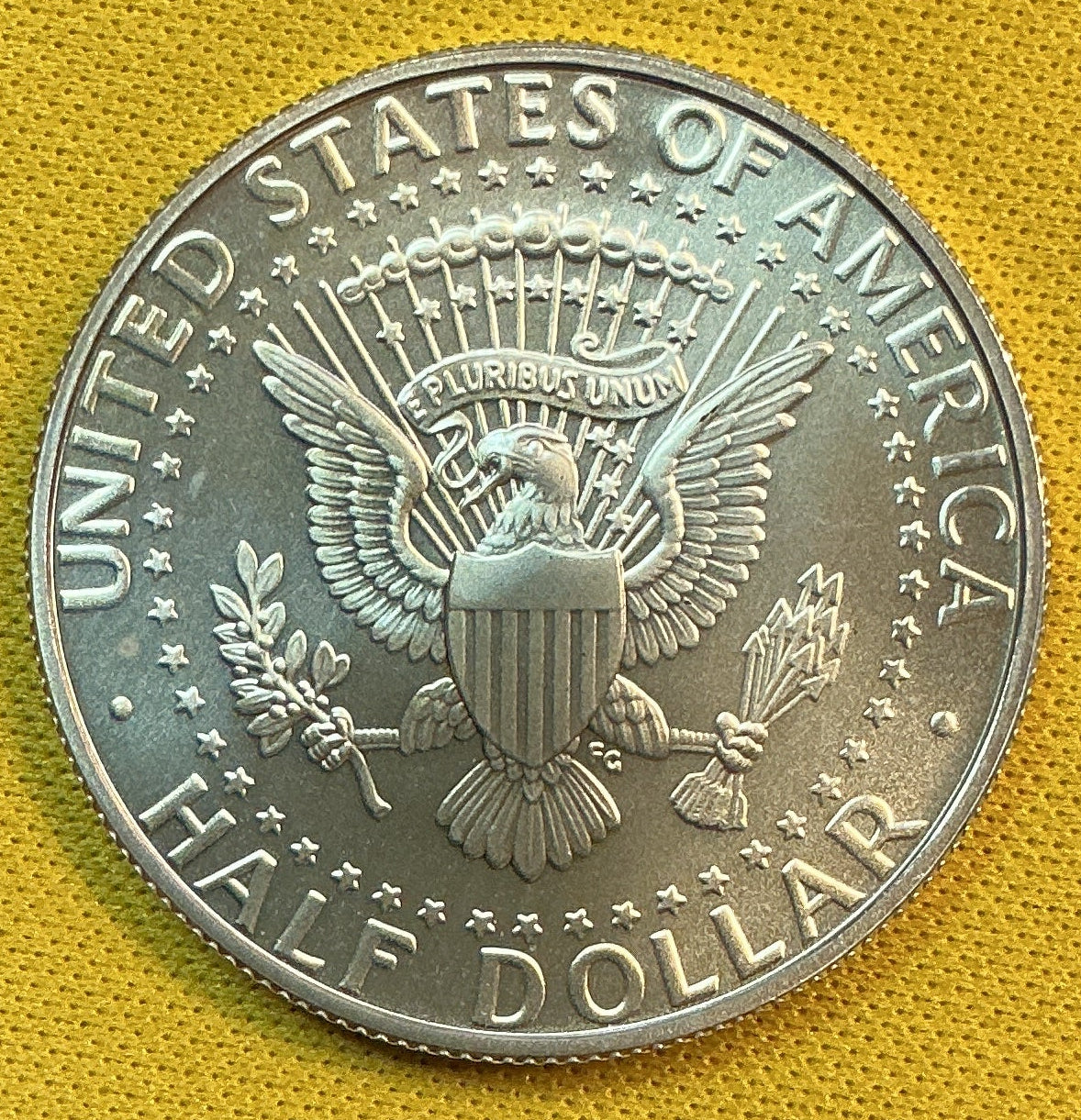 1998-S Kennedy Half Dollar. Silver Matte-Finish, Mint State Uncirculated. Store #HR1879
