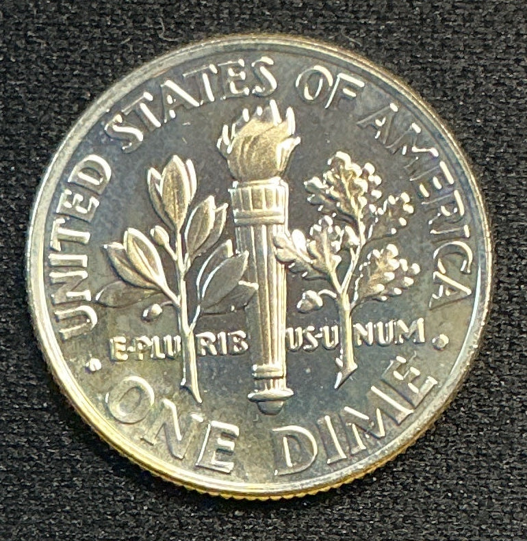 2000-S Roosevelt Silver Dime, Proof Mint State Uncirculated Coin, Store #DE0819