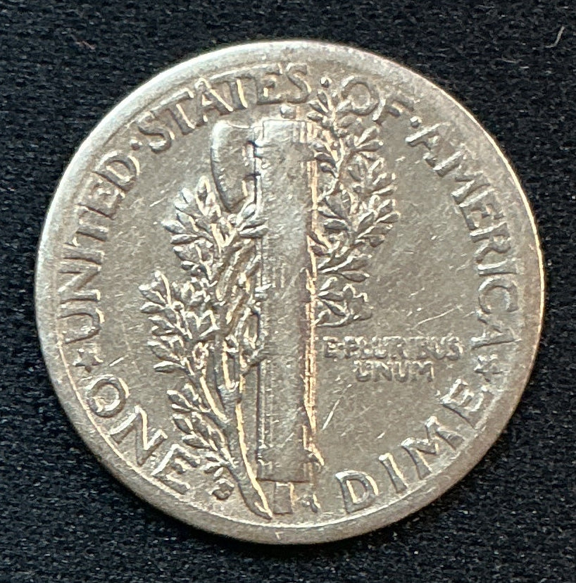 1936-S Mercury Dime, Good Circulated Coin, Store #DE1237