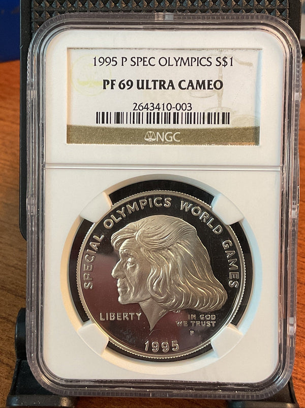 .999 Silver, Spec. Olympics World Games, PF-69 Ultra Cameo , Store #SR034