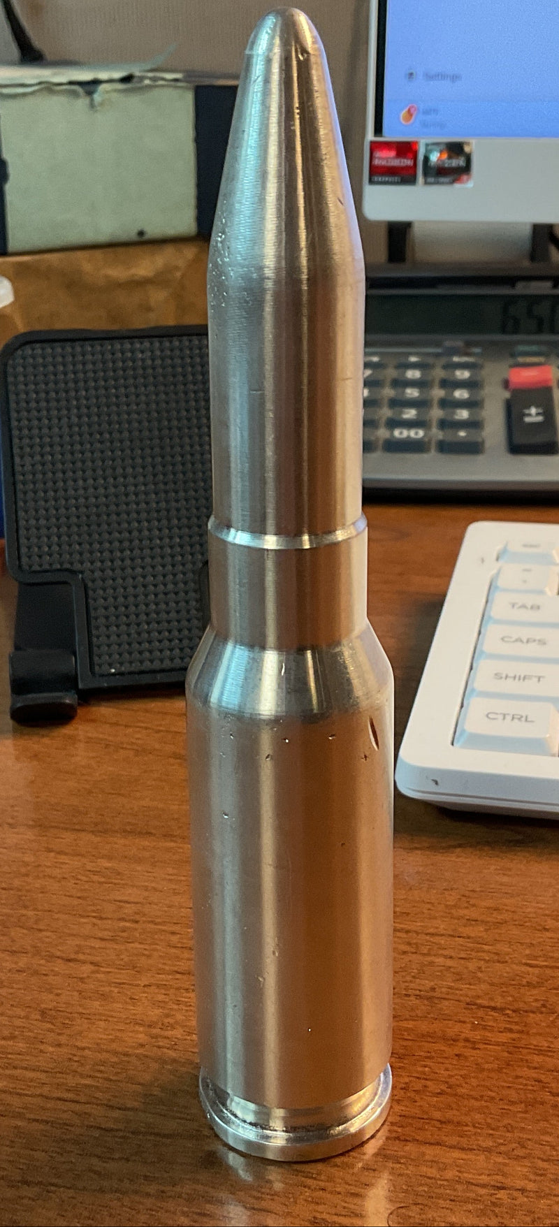 .999 Silver, 25 Troy Ounce, Silver Bullet Replica, Store