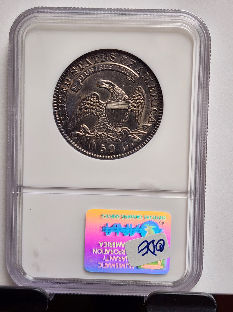 1832 Cap Bust Half Dollar, Small Letter, O-106, NGC AU-58, Store Sale