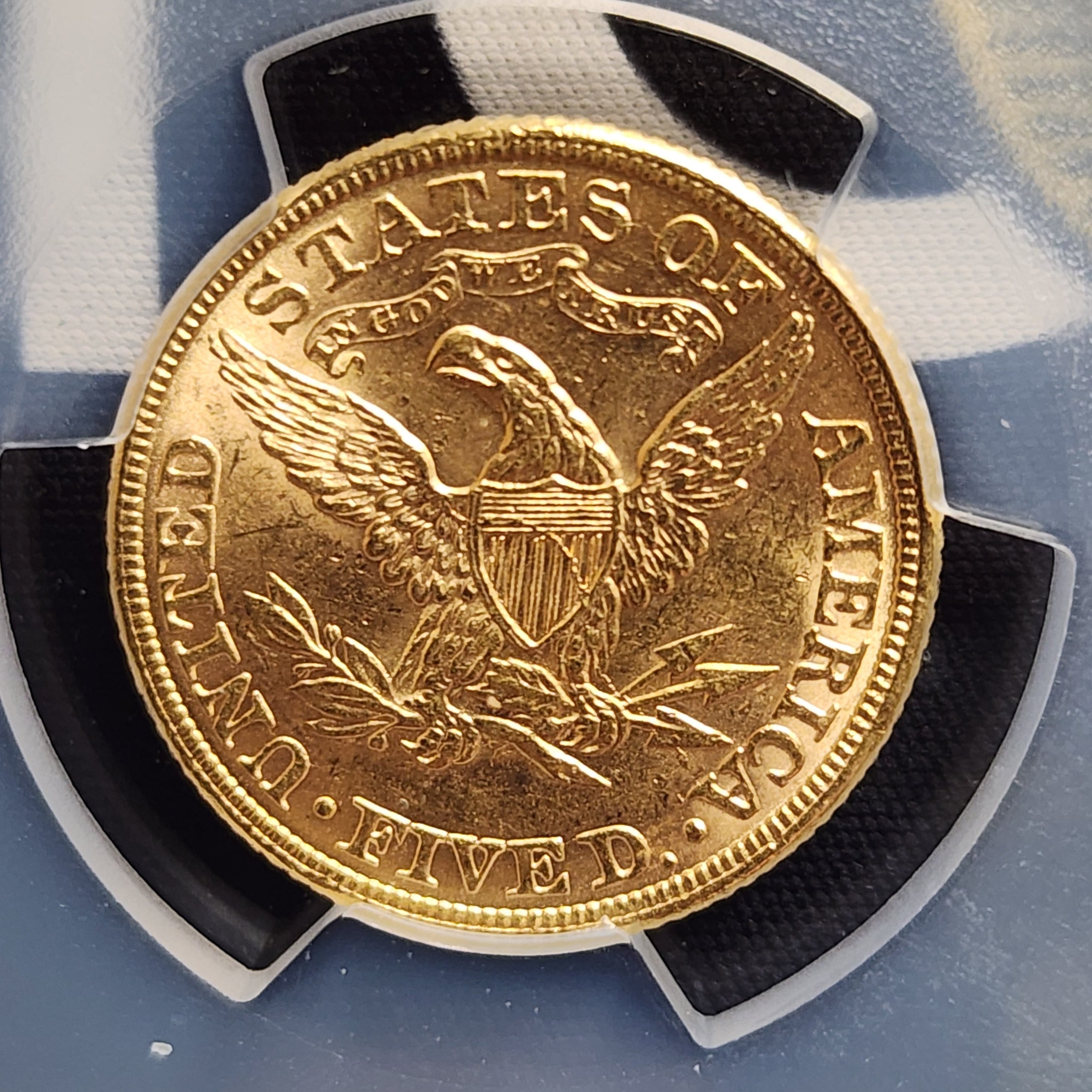 1882 $5 Gold Liberty Half Eagle, PCGS MS-62, Pre-1933 Gold Coin, Store Sale#G0078.