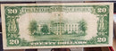 1929 $20 National, Catasauqua, PA, CH#8283, PMG VF-25,  Store #NBN022.
