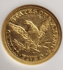 1846-O $5 Gold Half Eagle, Low Mintage, NGC Graded AU-50, Store Sale
