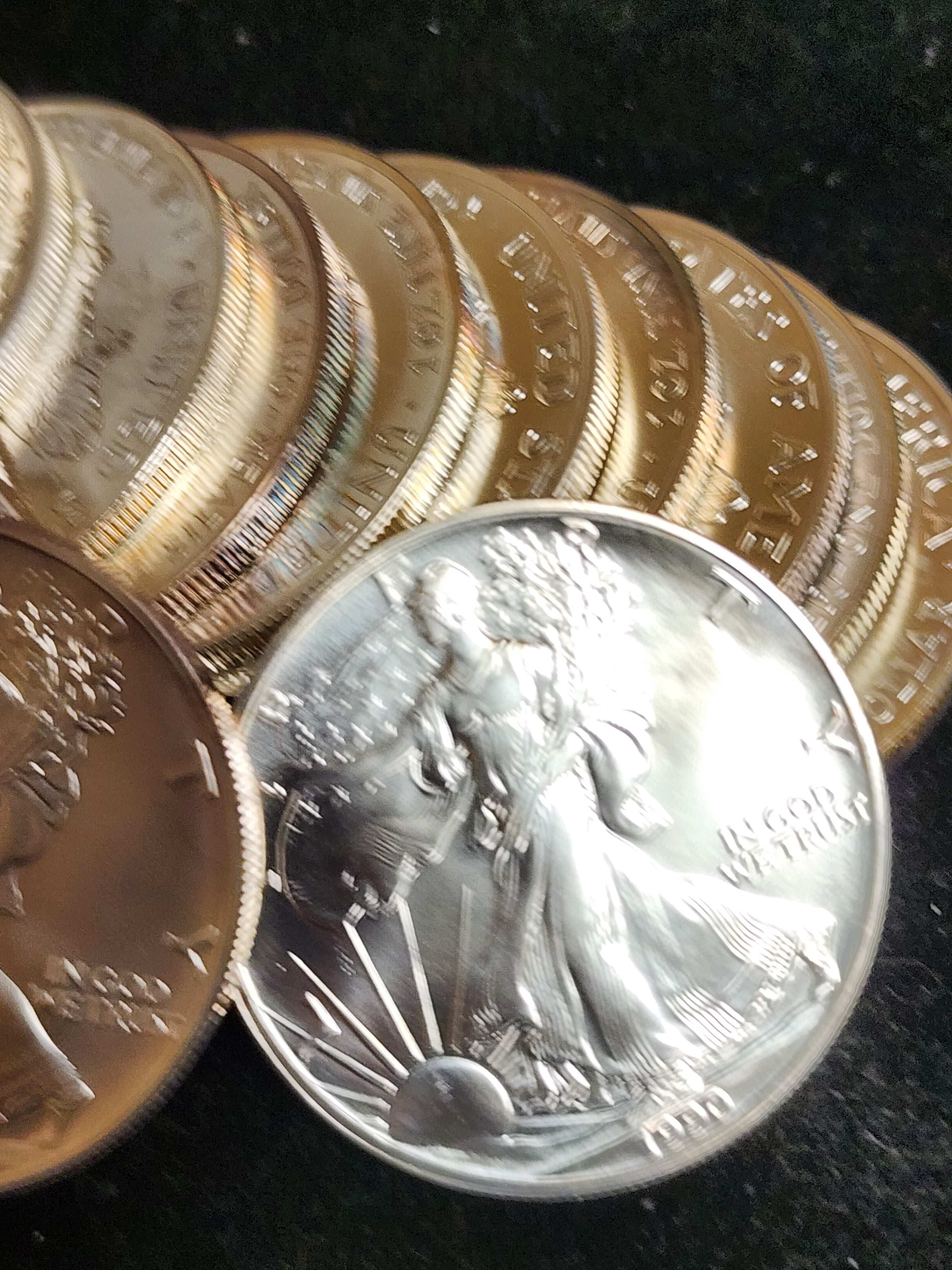 American Silver Eagle Rolls. Store #SR002