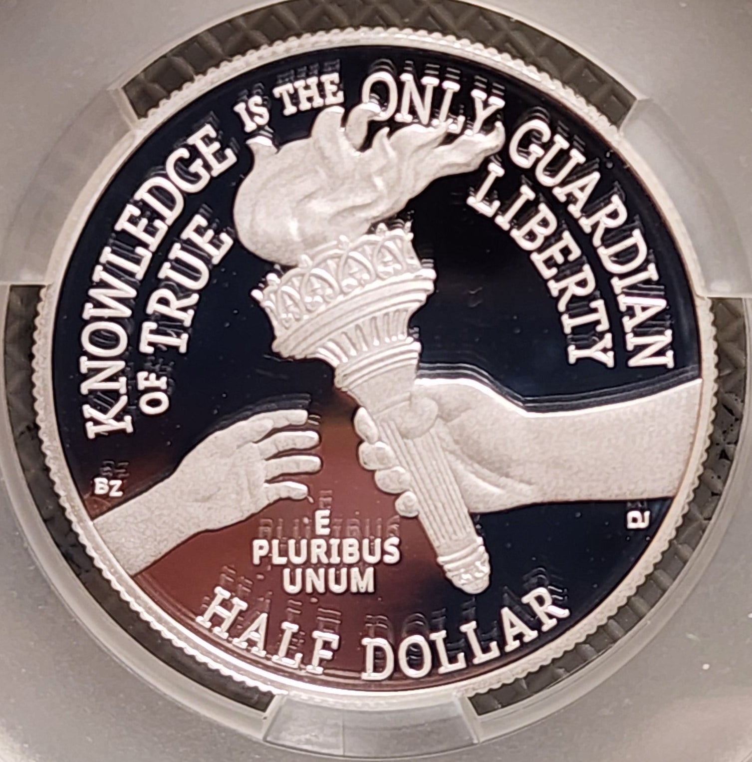 2026-S Enduring Liberty Silver Proof Half Dollar, CAC PR70, Store #HR2037.