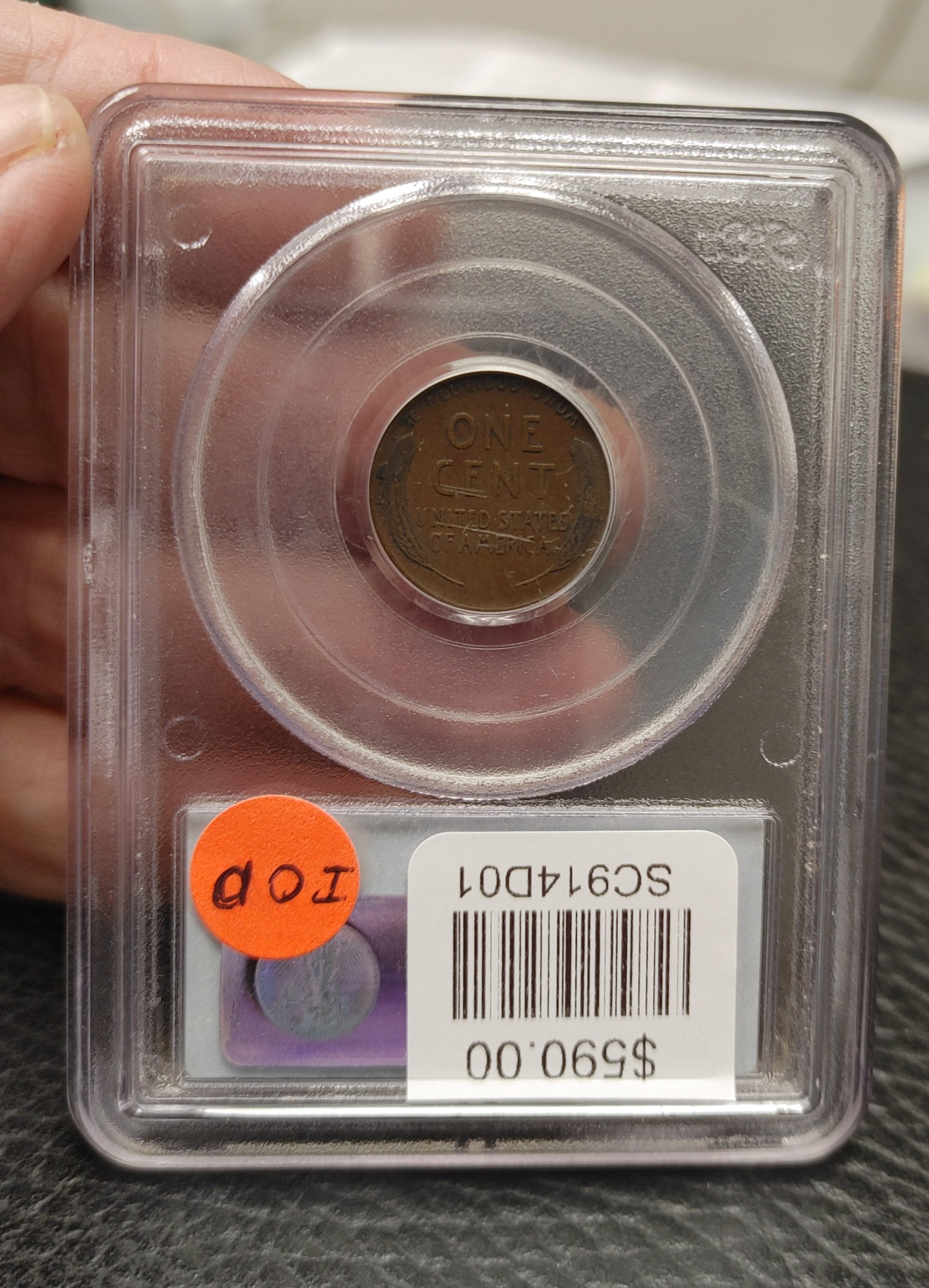 1914-D Lincoln Cent, PCGS Graded VF30., Store #SC914D01
