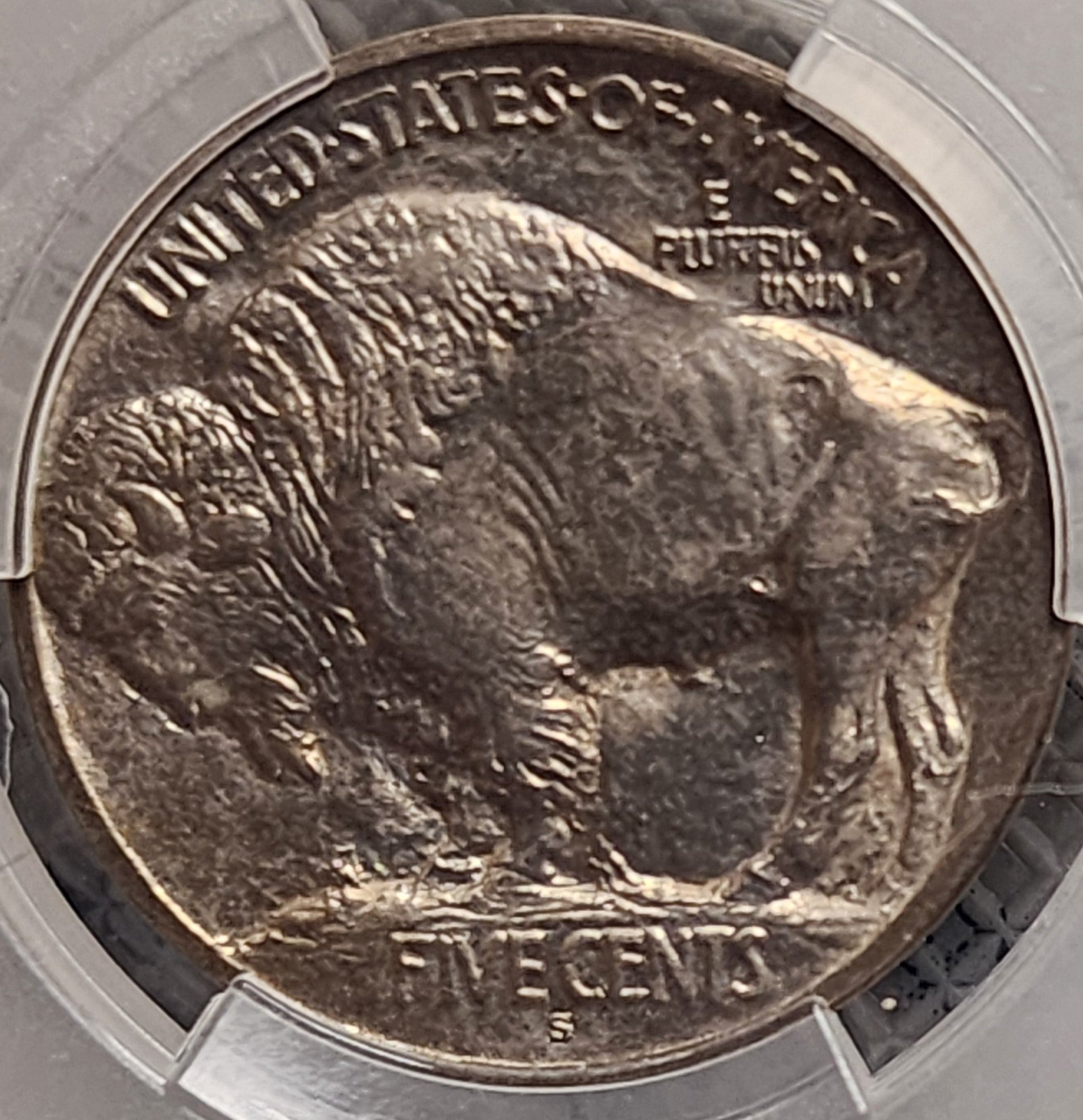 1913-S Buffalo Nickel, Better Type-1, Date, CAC MS-63, Store SALE #GNL028.