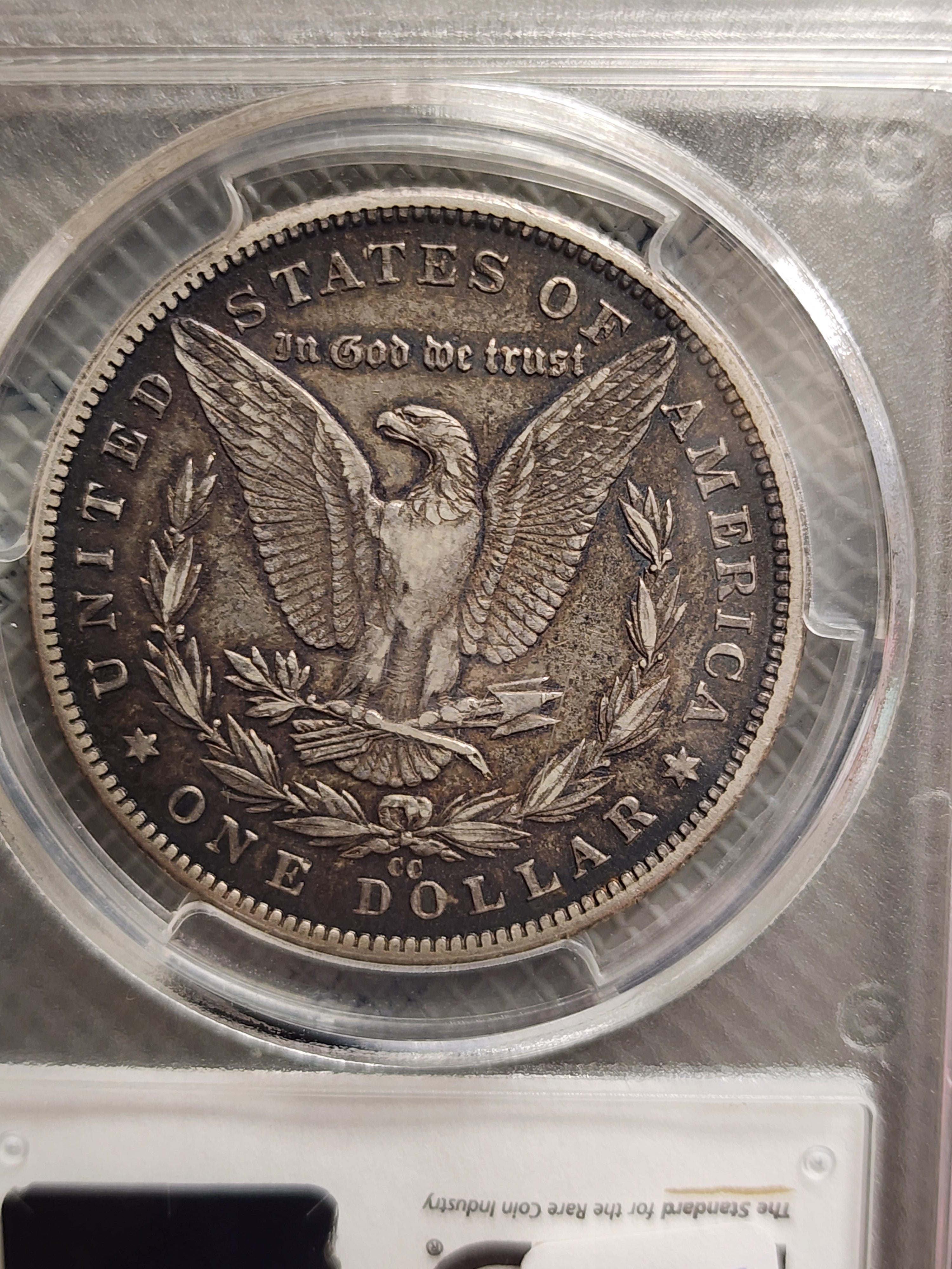 1889-CC Morgan Silver Dollar., PCGS XF-40, Uncirculated, Store Sale #DR026.