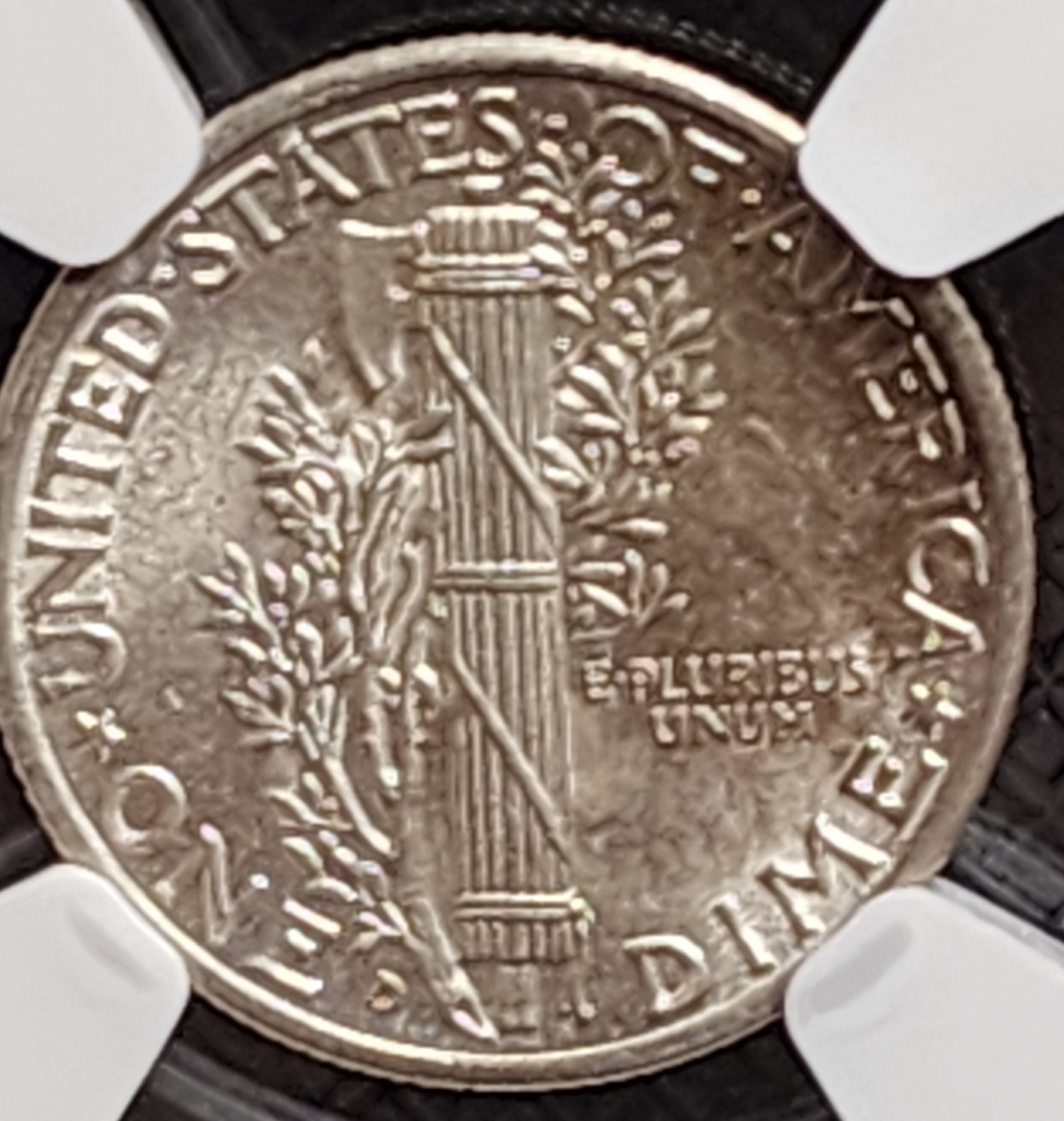 1944-D Mercury Silver Dime, NGC Brilliant Uncirculated, Store #DE0951.