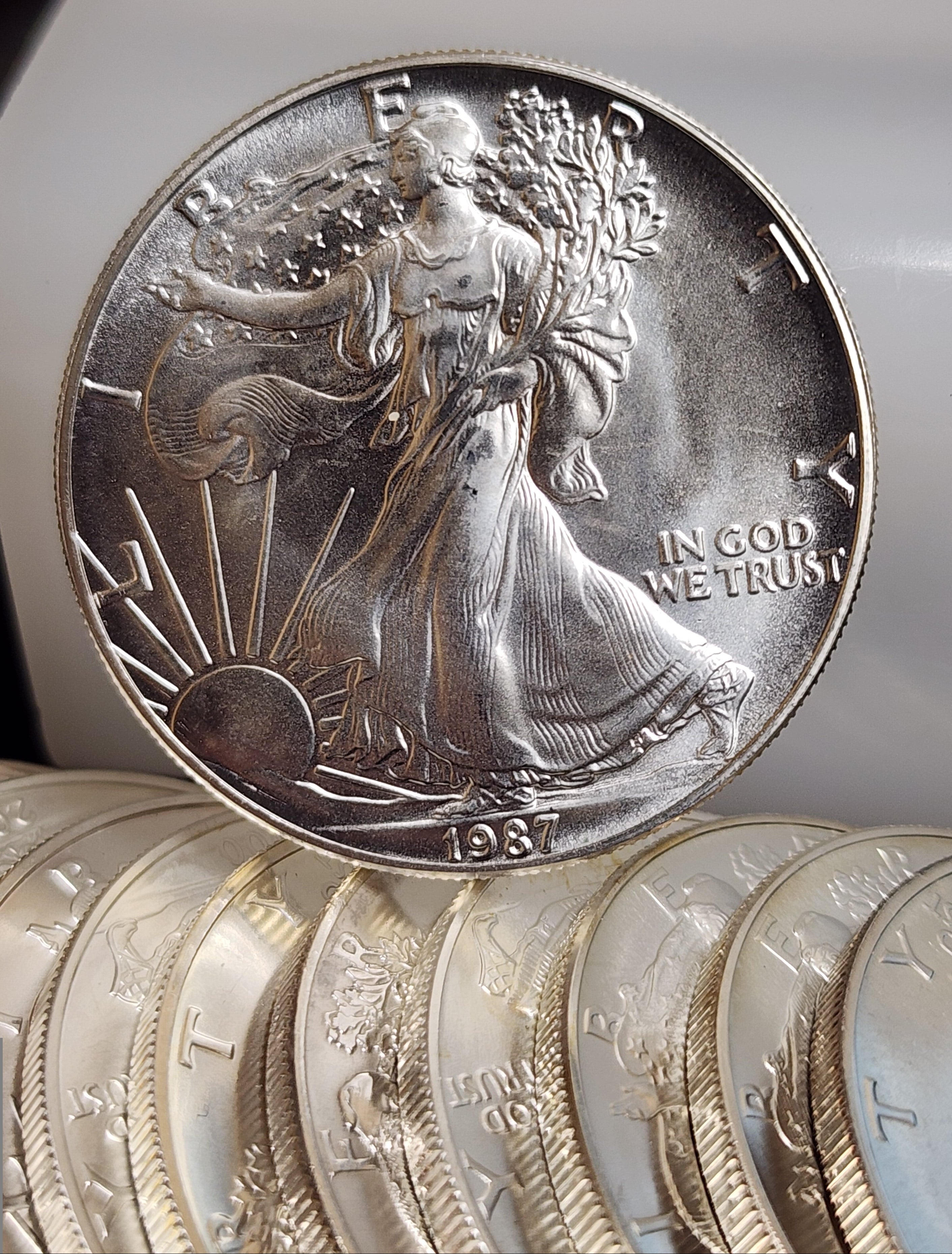 American Silver Eagle Rolls. Store #SR002