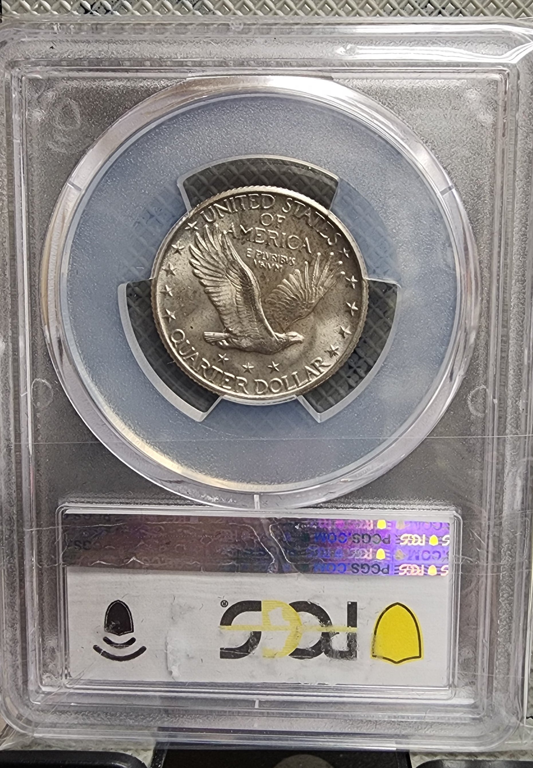 1930 Standing Liberty Quarter, PCGS MS-63 Full Head, Blast White Strike. #QR1458