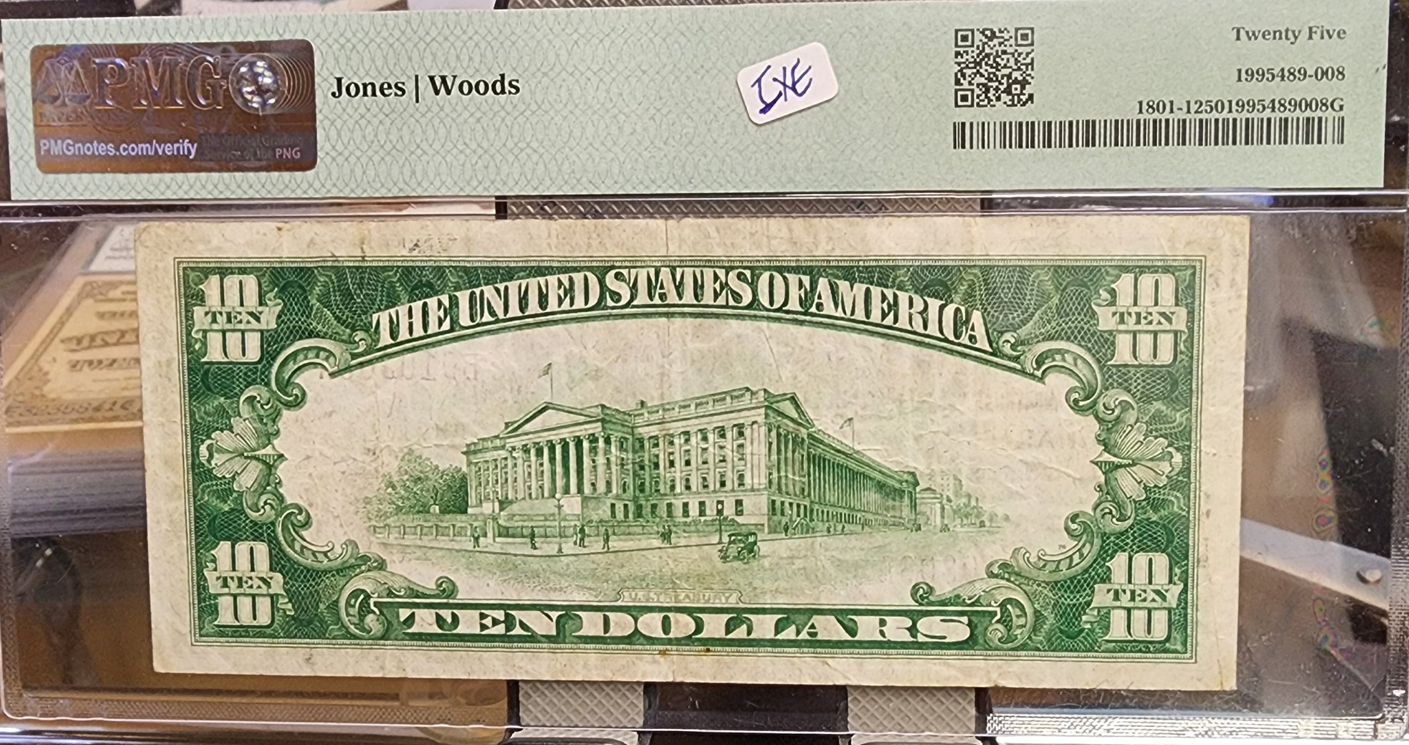 1929 $10, Charlottesville, VA, FR# 1801-1, CH# 10618, PMG VF-25, Store #NBN025.