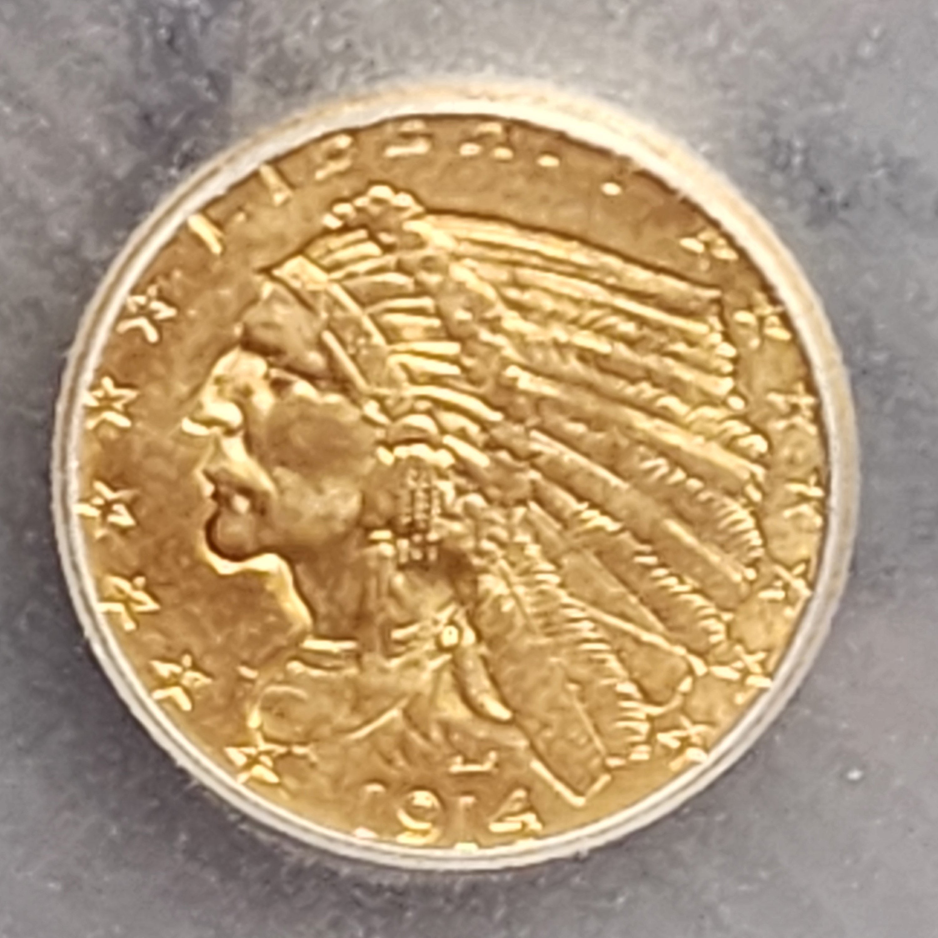 1914 $2.50 Quarter Gold Eagle, ICG MS63, Gold Coin, Store Sale#G0107.