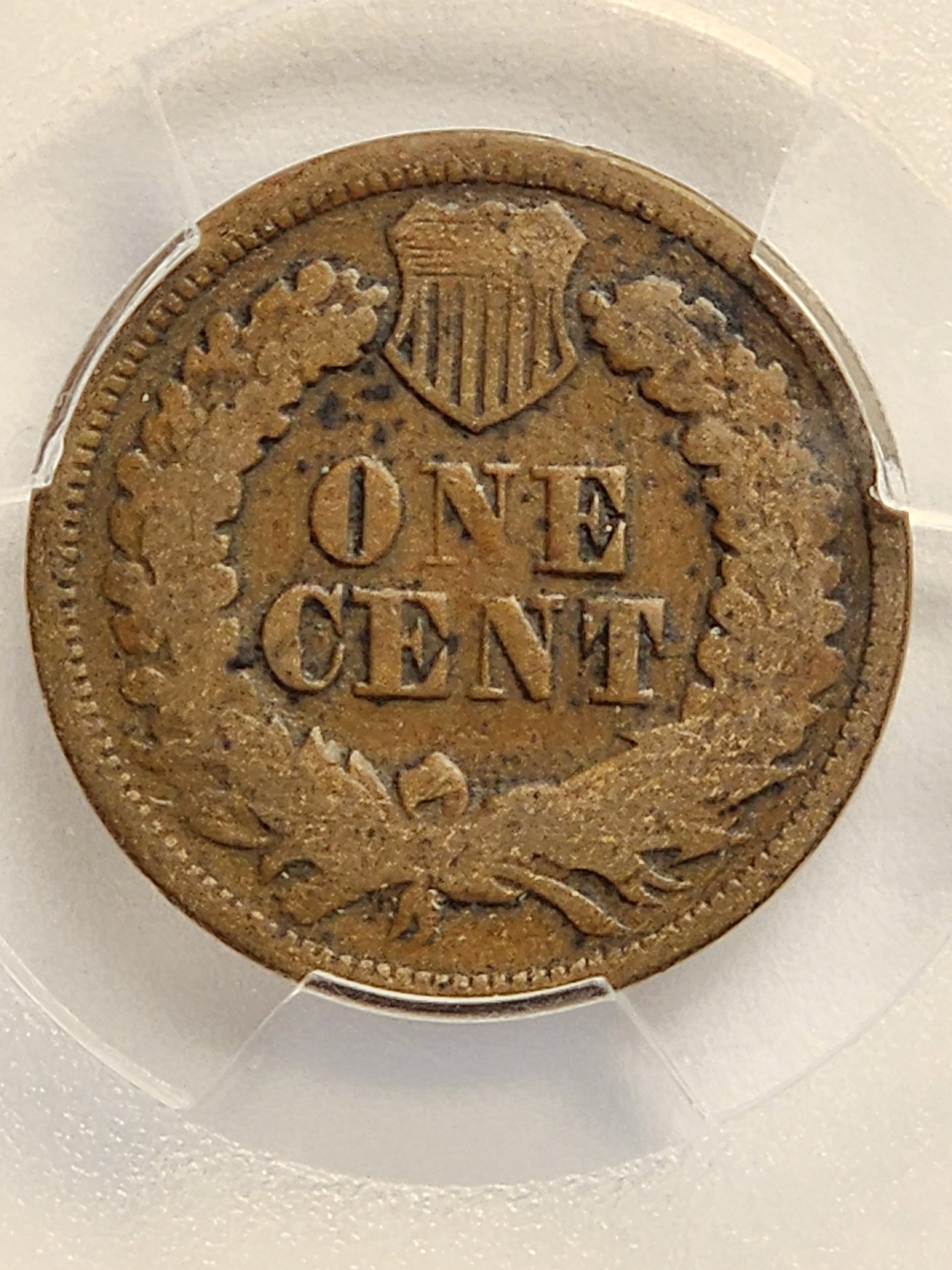 1870 Indian Head Cents, Better Date, PCGS VG-10, Store #CT0626