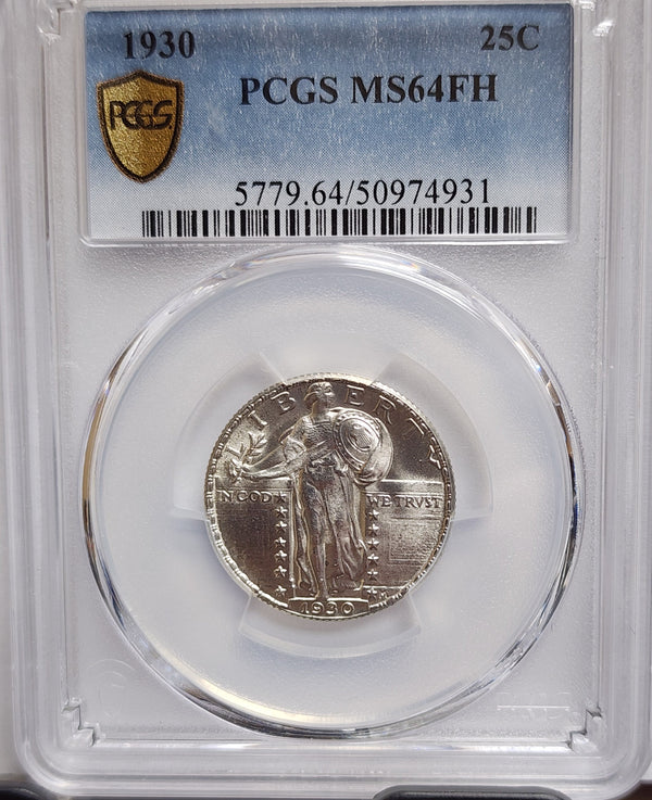 1930 Standing Liberty Quarter, PCGS MS-64, Full Head, Store Sale #GQR042.