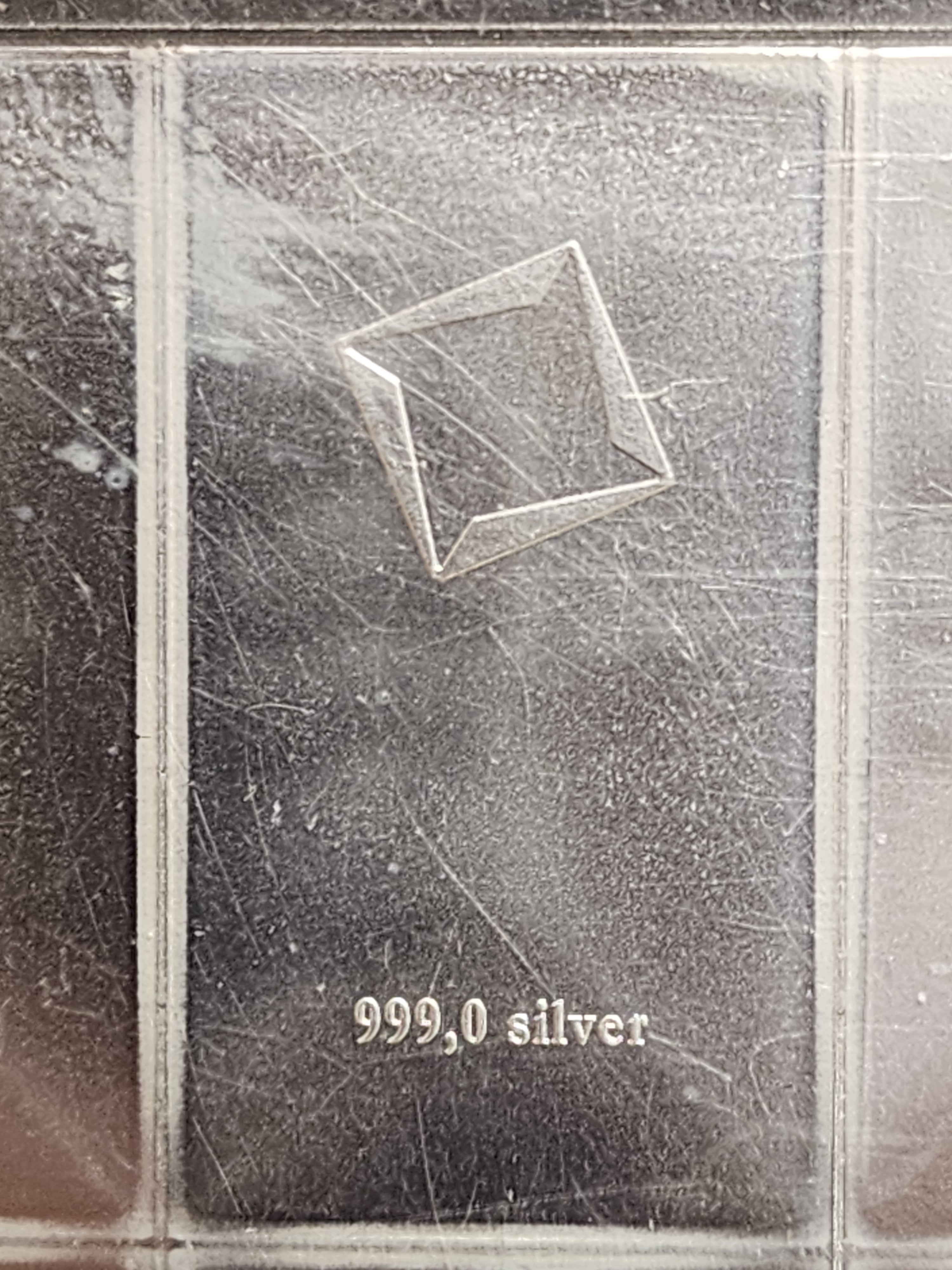 Valcambi Suisse, CombiBar, 100 Grams, 10 each 10 Gram Bar. Store #SR009.